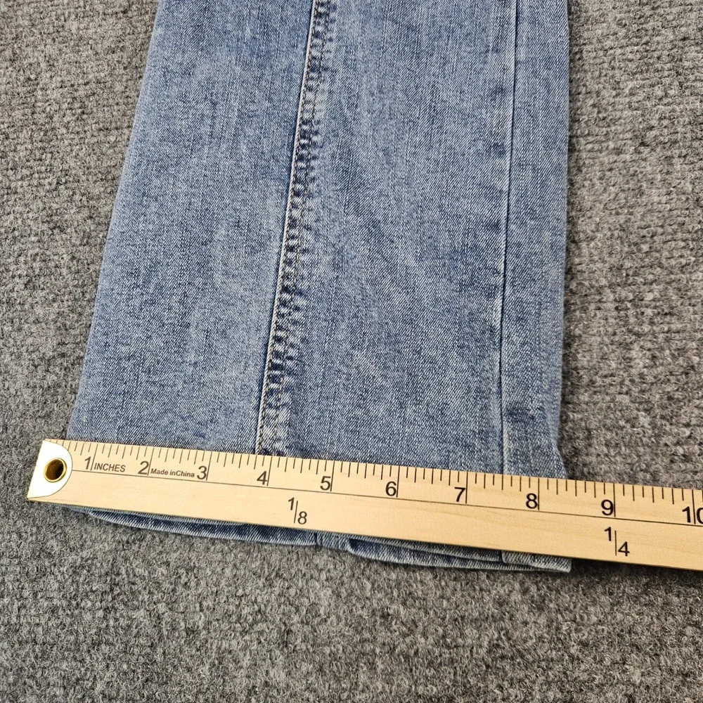 Marc New York High Rise‎ Flare Jeans Medium Wash Front Seam 8P NWT